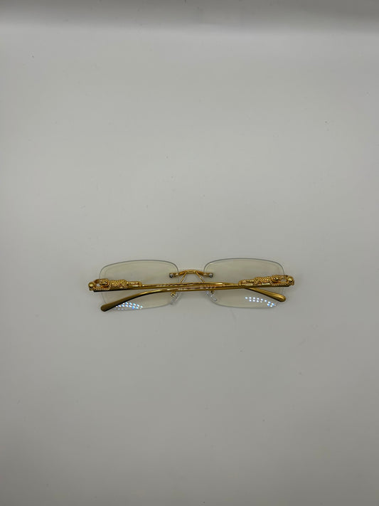 VELUX CLASSIC – Occhiali Rimless Gold | Made in Italy | Produzione VELUX